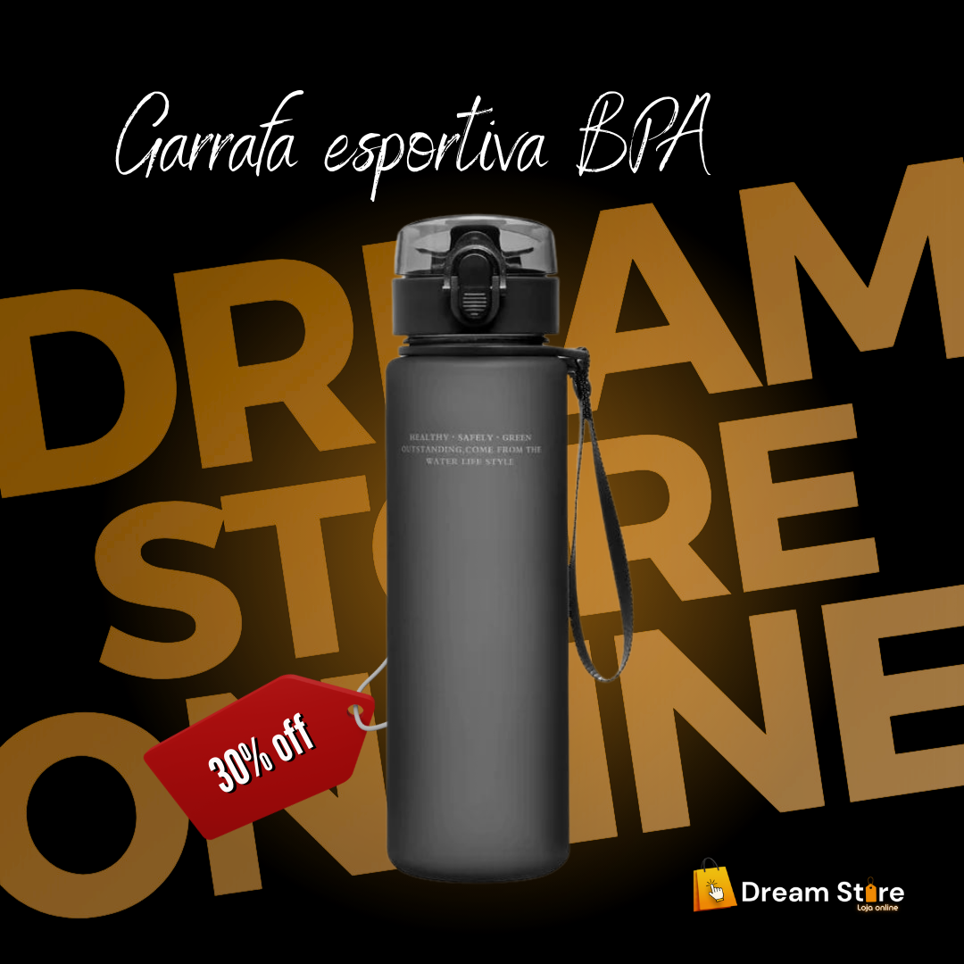 Garrafa de água esportiva - Dream Store Online